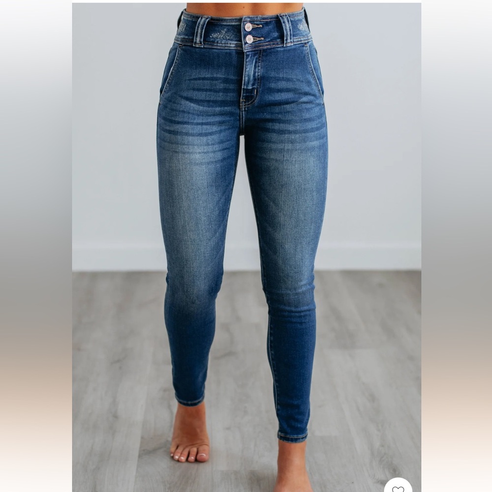 KanCan Dark Blue Skinny Jeans